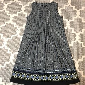 Colorful Pattern A-line Dress